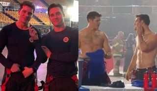 "Nothing could've prepared me for this!": 9-1-1  fans explode over new shirtless 'Buddie' scene