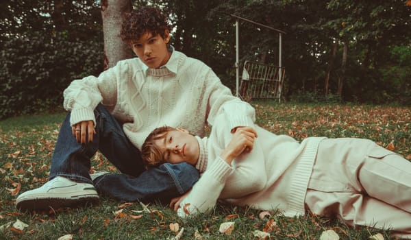 From The Archive: Young Royals stars Edvin Ryding and Omar Rudberg