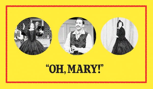 ‘It’s a big win for queer people’: Inside the camp chaos of Oh, Mary! with Mason Alexander Park and Dino Fetscher