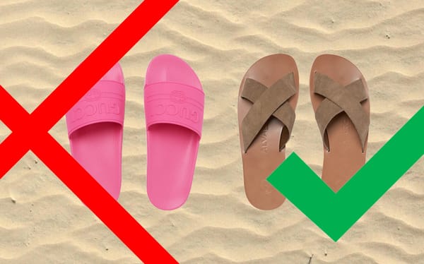5 footwear style rules to learn for your next vacation