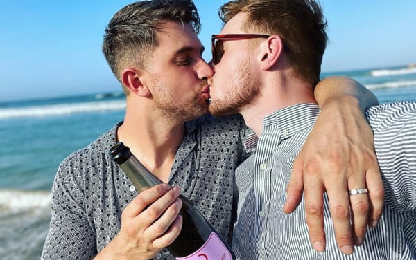 Emmerdale stars Max Parker and Kris Mochrie confirm engagement: “I love him beyond words”
