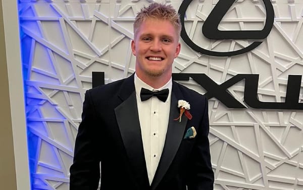 Trey McBride becomes first NFL player to have same-sex parents