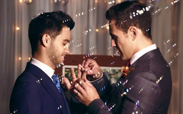 Neighbours release teaser of Aaron and David’s historic same-sex wedding