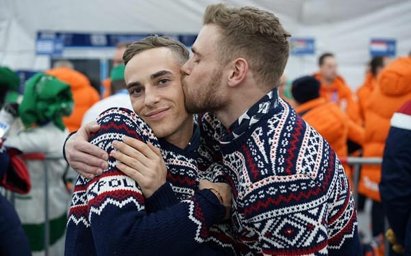 Gus Kenworthy dressed up as Adam Rippon for Halloween, and it was ICONIC