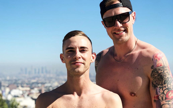Adam Rippon goes public with boyfriend he met on Tinder