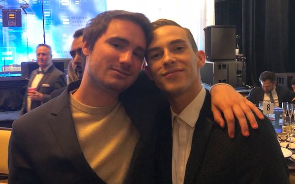 Sally Field’s son Sam Greisman reveals what happened when he got to meet Adam Rippon