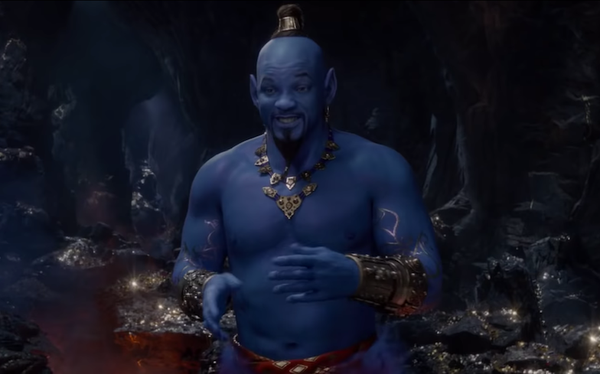 Watch Will Smith as Genie in new trailer for Disney’s live-action Aladdin