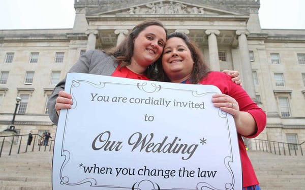 MPs vote in favour of same-sex marriage in Northern Ireland