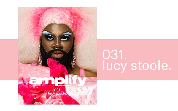 Lucy Stoole is the non-binary bearded queen helping people look at gender differently