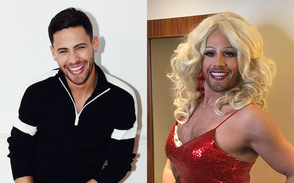 Ooh honey! Andrew Brady slays in drag during G-A-Y appearance