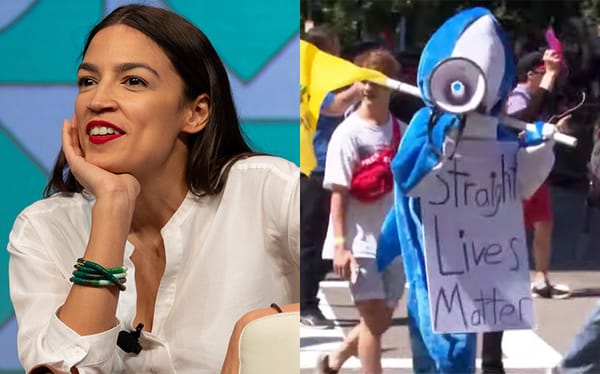 Alexandria Ocasio-Cortez calls Straight Pride an “I-Struggle-With-Masculinity” parade