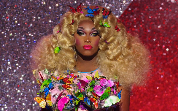 Asia O’Hara’s butterflies made a gag-worthy comeback in this performance