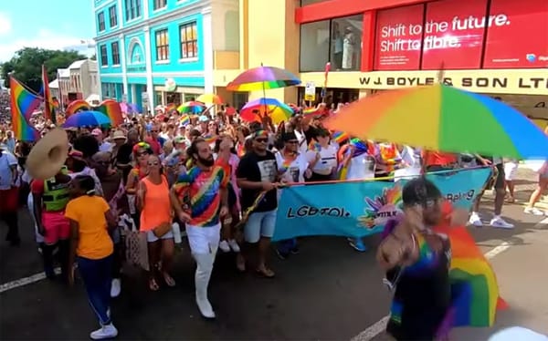 Bermuda just made history with its first ever Pride parade