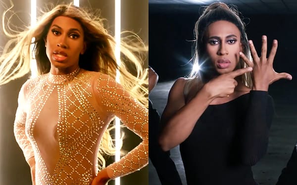 Beyoncé just shared this fierce drag tribute and fans are going crazy