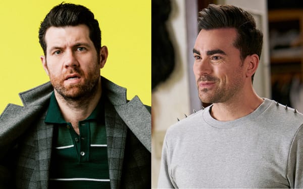 Billy Eichner proposes to Dan Levy “to make the Pope angry”