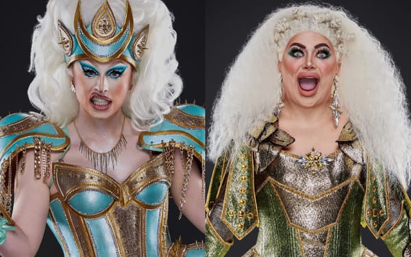 Drag Race UK’s Blu Hydrangea and Baga Chipz share new details about DragCon UK appearance