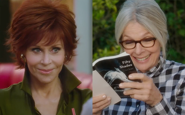 Diane Keaton and Jane Fonda read Fifty Shades of Grey in Book Club trailer – watch here!