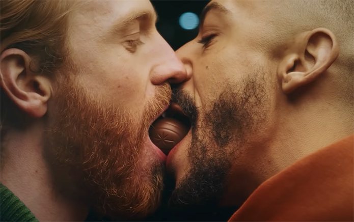 Cadbury advert model addresses “ridiculous” homophobic backlash