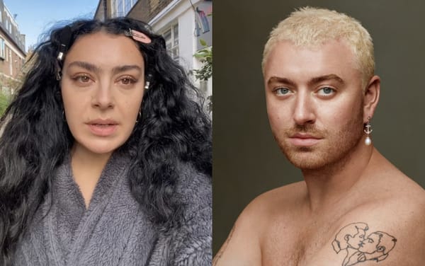 “Really disheartening”: Charli XCX defends Sam Smith from “hateful” trolls