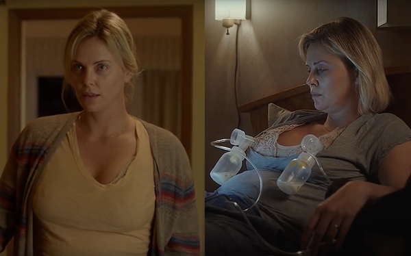 Charlize Theron plays an exhausted bisexual mother in Tully – watch the first trailer here!