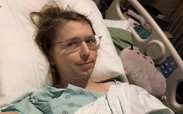 Chelsea Manning shares photo after gender confirmation surgery