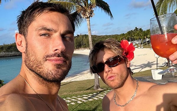 You star Lukas Gage and hairstylist Chris Appleton secretly marry in Las Vegas