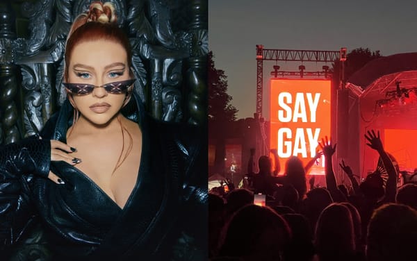 Christina Aguilera slams Florida’s ‘Don’t Say Gay’ bill during electric Brighton Pride performance