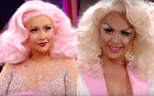Drag Race’s Farrah Moan got the surprise of her life from Christina Aguilera