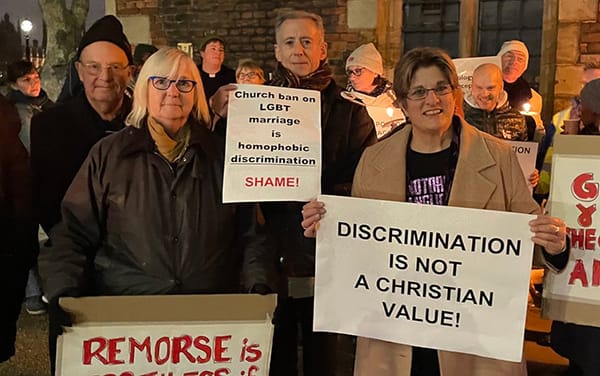 “Deeply unjust”: Activists demand LGBTQ+ equality in Church of England