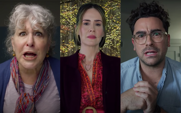Bette Midler, Sarah Paulson and Dan Levy star in first trailer for social distancing comedy