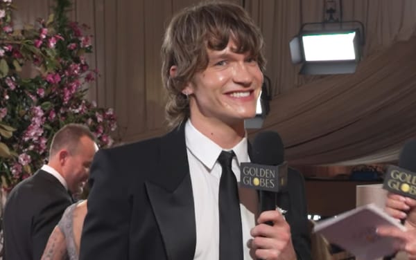 Connor Storrie has the best reaction to a fan-made Heated Rivalry calendar