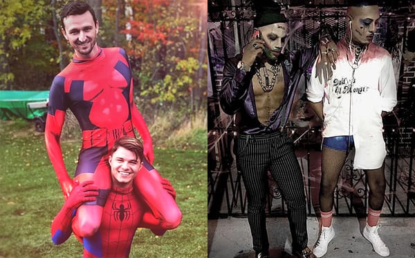 13 more adorable gay couples who slayed their Halloween costumes