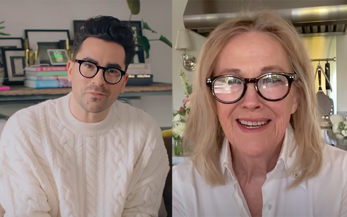 Dan Levy and Catherine O’Hara win Critics’ Choice Award for Schitt’s Creek