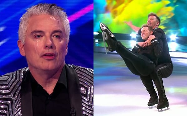 John Barrowman left in tears as H from Steps performs first same-sex routine on Dancing On ice