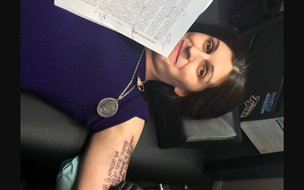 Trans politician Danica Roem gets part of Equal Rights Amendment tattooed on her arm