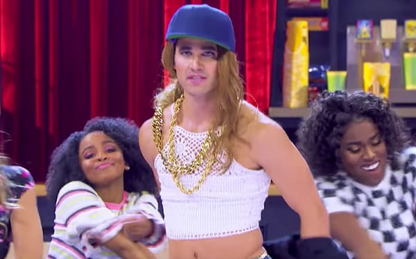 Darren Criss slays Lip Sync Battle performance in Mariah Carey drag