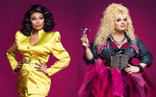 “We’re living our gorgey glam fantasy!” – Jujubee and Kitty Scott-Claus on Death Drop