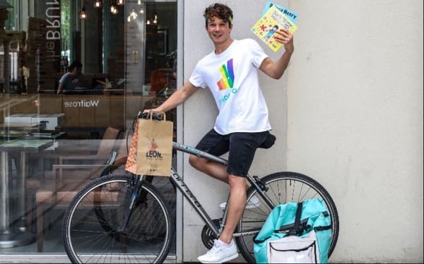 Deliveroo and LEON will be delivering LGBTQ children’s books with meals during Pride Month