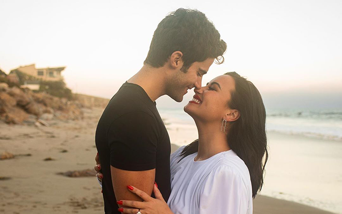 Demi Lovato announces engagement to actor Max Ehrich