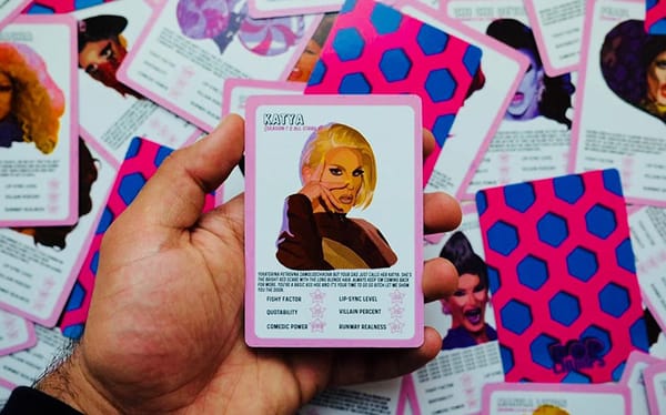 There’s now a RuPaul’s Drag Race card game, and it’s sickening