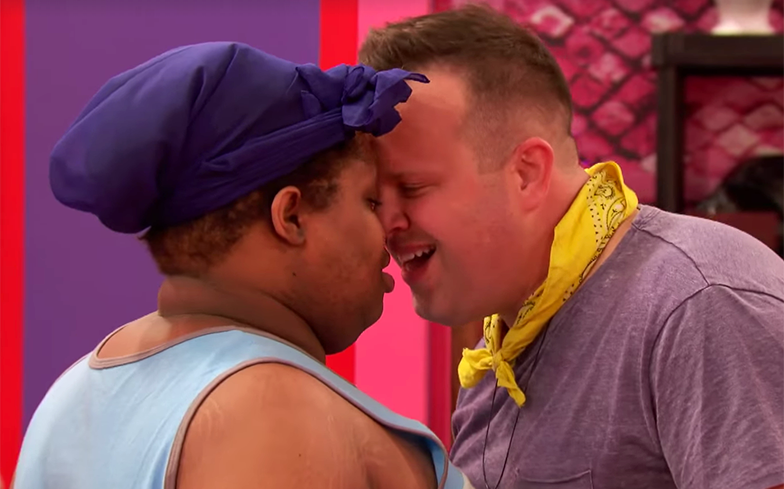 Drag Race star Nina calls out “double standards” after kissing Silky