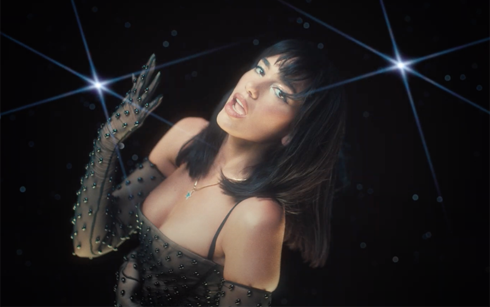 Dua Lipa is an intergalactic disco diva in Levitating music video
