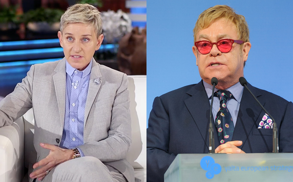 Elton John defends Ellen DeGeneres over friendship with George Bush