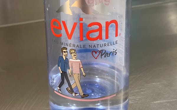 Evian calls out homophobe who said new bottle design is gay ‘propaganda’