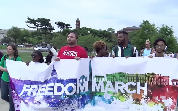 Ex-LGBTQ activists humiliated after only 36 people show up to gay conversion therapy march