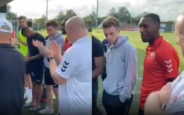 Bisexual football player met with round of applause after coming out to teammates