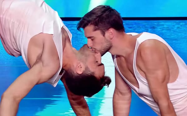 Gay acrobats stun France’s Got Talent judges with beautiful dance routine against homophobia