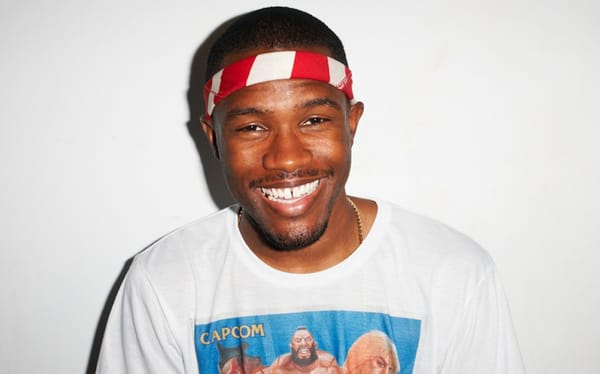 Frank Ocean sparkles in a skirt on the cover of 032c magazine