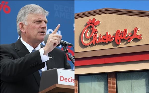 Franklin Graham says that Chick-fil-A has not “caved in” to the LGBTQ community