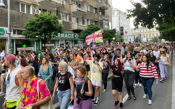Thousands march in Bucharest Pride as ‘LGBTQ+ propaganda’ law looms